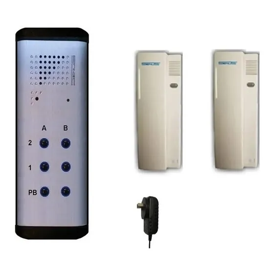 Kit. Portero Eléctrico Edificios  20 Departamentos Senlis
