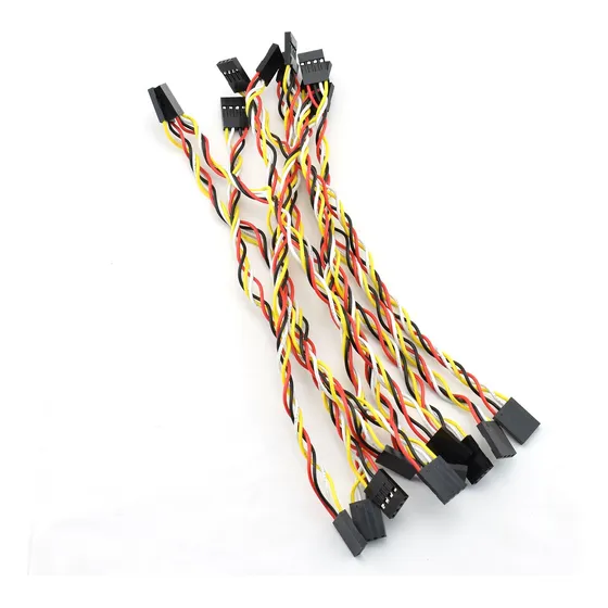 10 repuesto 4p Dupont Line Pin Pitch Dama Conector Cable