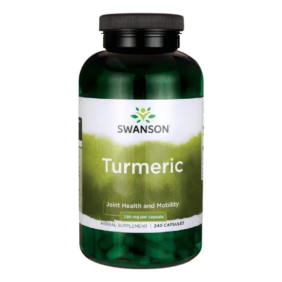 Curcuma 720 Mg 240 Capsulas Swanson