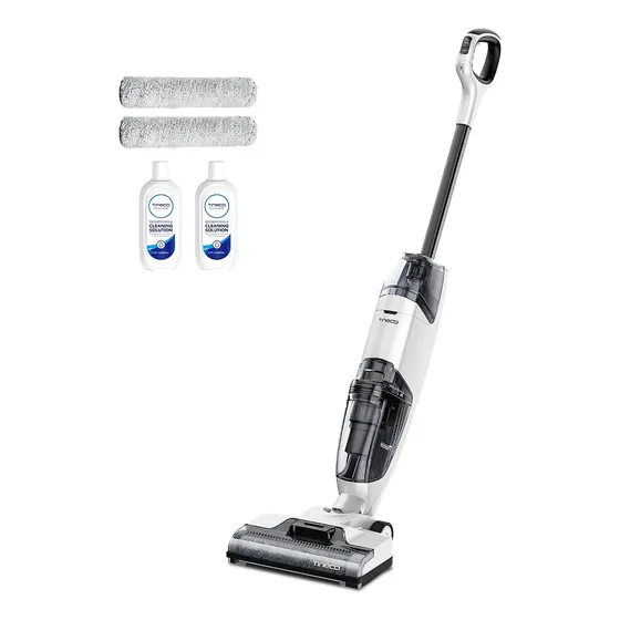 Aspiradora industrial inalámbrica De mano Tineco iFLOOR 2 Complete 500ml blanca