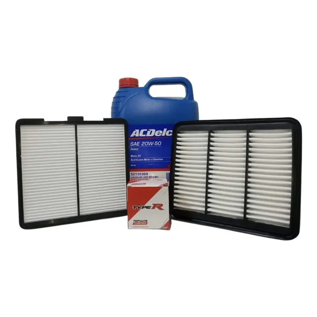 Kit Cambio Aceite 20w50 Acdelco Spark Cronos + 3 Filtros
