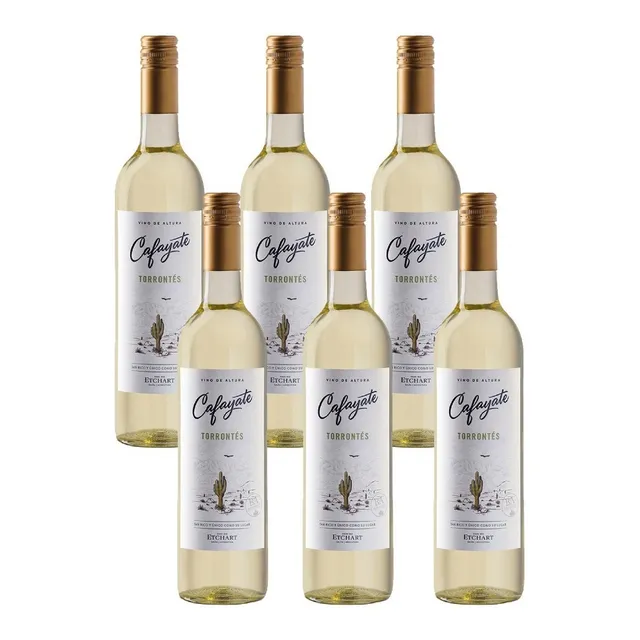 Vino Cafayate Torrontes 750ml. Caja 6 Botellas