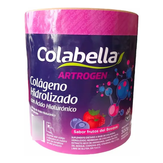 Colágeno Hidrolizado + Ácido Hialuronico Frutos Del Bosque