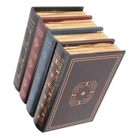 Livro Falso Vintage Em Estilo Europeu, Armazenamento Decorat