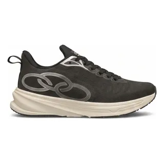 Tênis Esportivo Olimp Masculino Feminino Confortavel Promoçã Preto/branco 42 Br