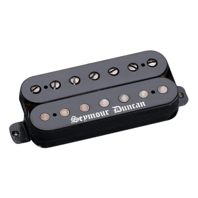Pastilla De Cuello Invierno Negro De 7 Cuerdas