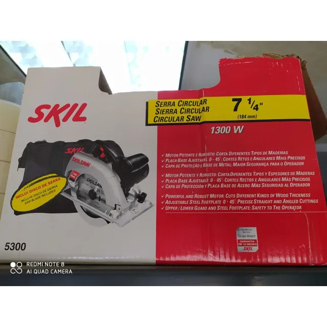 Sierra Circular Skil 7 1/4 (184 Mm) 1300w Cod 5300