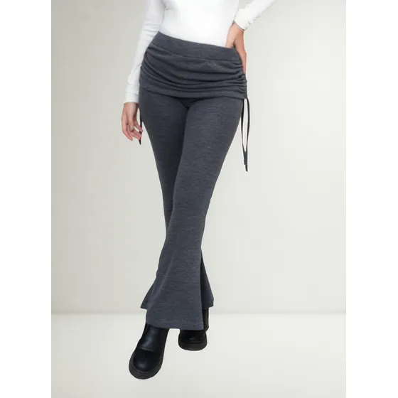 Palazzo Falda Pantalón Moda Mujer Otoño Invierno