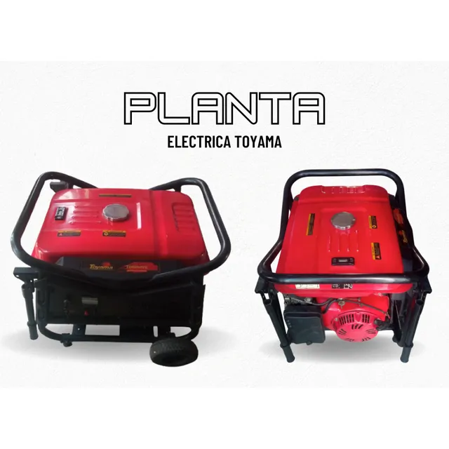 Toyama Tg6000ve Planta Eléctrica Portátil 2fase