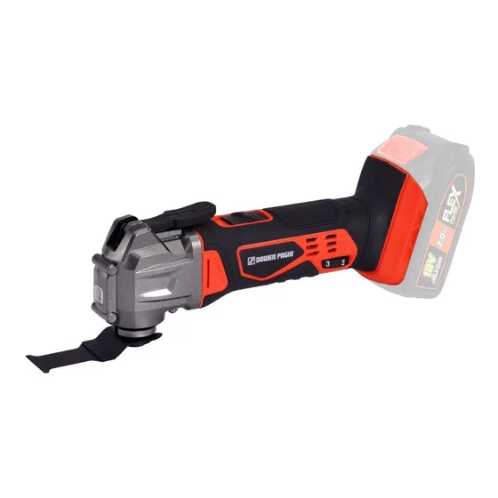 Herramienta Oscilatoria 18v Dowen Pagio 9993168 Sin Bateria Color Naranja Frecuencia 50Hz