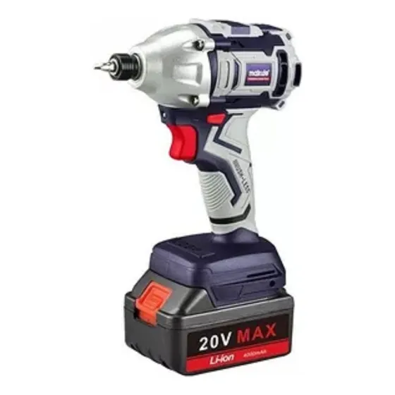 Atornillador De Impacto Bateria 20v + Bateria 4.0ah Cargador