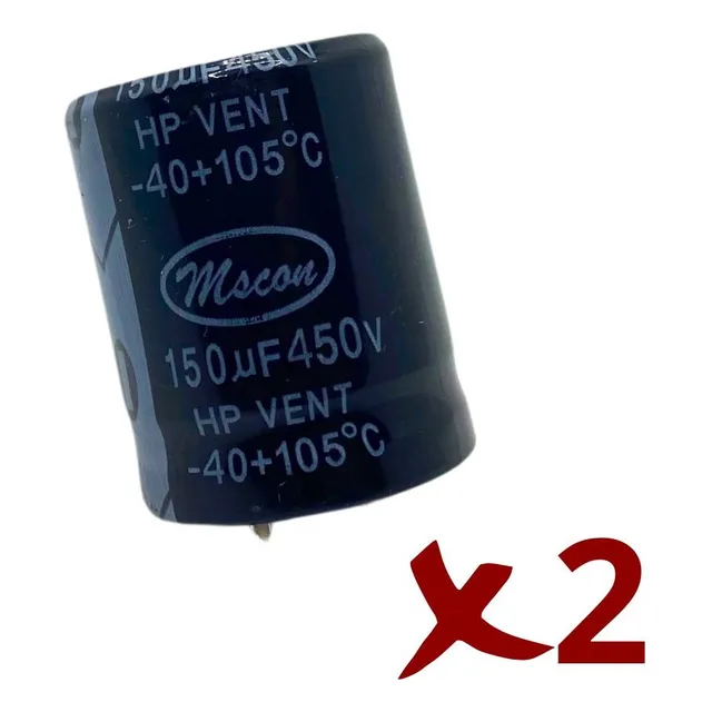 Condensador Electrolitico 150uf Capacitor 450v X2und