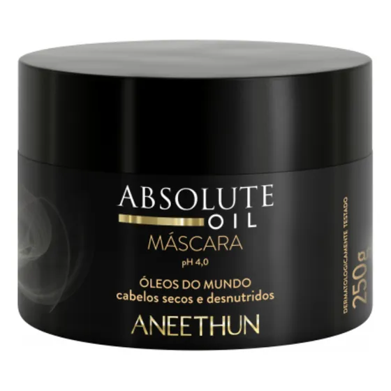 Máscara Absolute Oil 250g Aneethun- Lançamento 