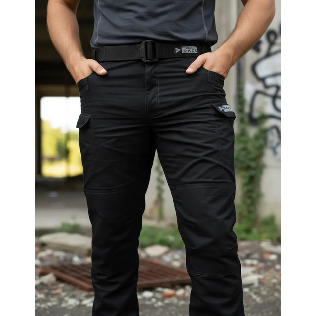 Calça Tática Militar Attack 10 Bolsos Preta Dacs Original Preto M (40 - 42)