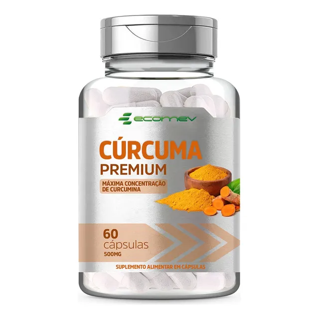 Curcuma Concentrada 60 Cápsulas Ecomev
