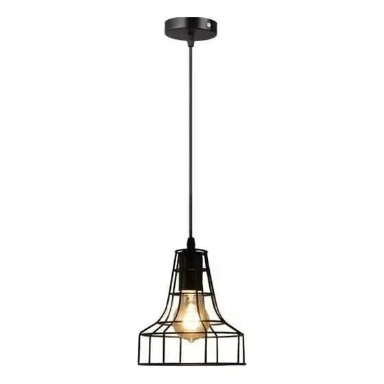 Lampara De Techo Colgante Moderna Living Dormitorio Rustica
