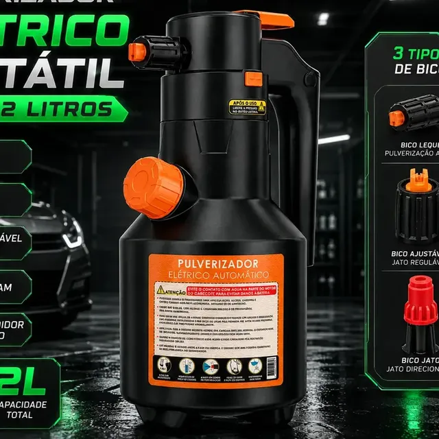 Pulverizador Elétrico Bahrein para Snow Foam e Lavagem de Carros