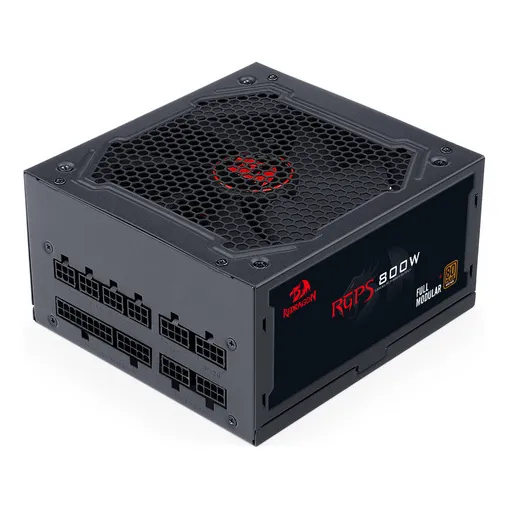 Fuente De Poder Para Pc Redragon Rpgs Gc-ps010 850w Negra Color Negro