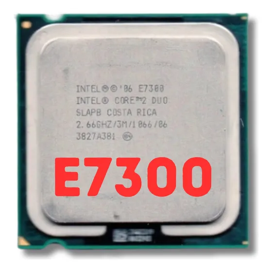 Processador Intel Core 2 Duo E7300, 2,66 Ghz, Socket 775