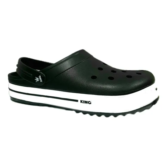 Zuecos King Unisex Dama Goma Original Ultra Livianos Ojotas