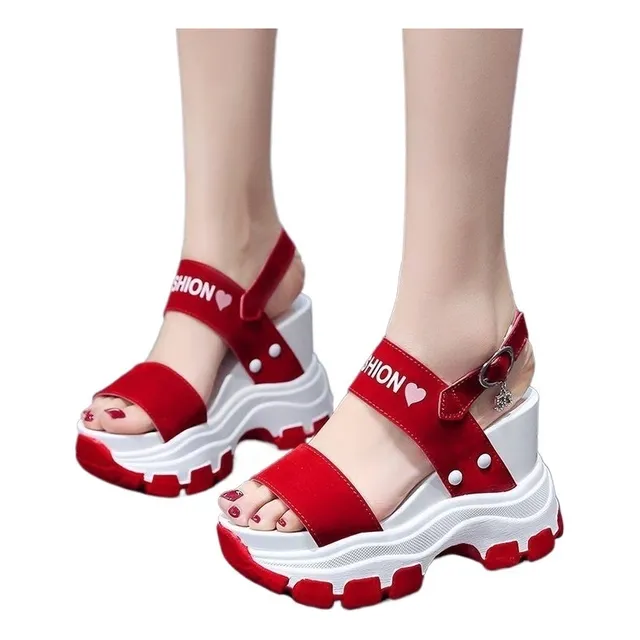 Sandalias Casuales De Cuña Con Plataforma Moda For Mujer S