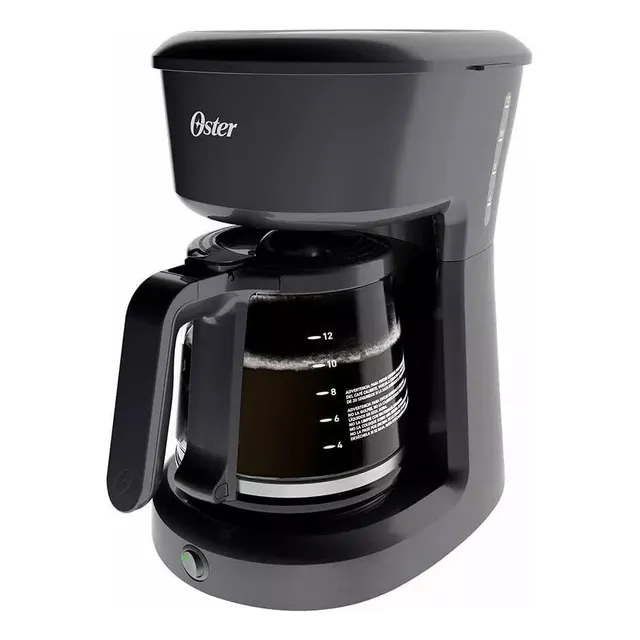 Cafetera Oster 12 Tazas 1000 Watts Filtro Permanente Negro