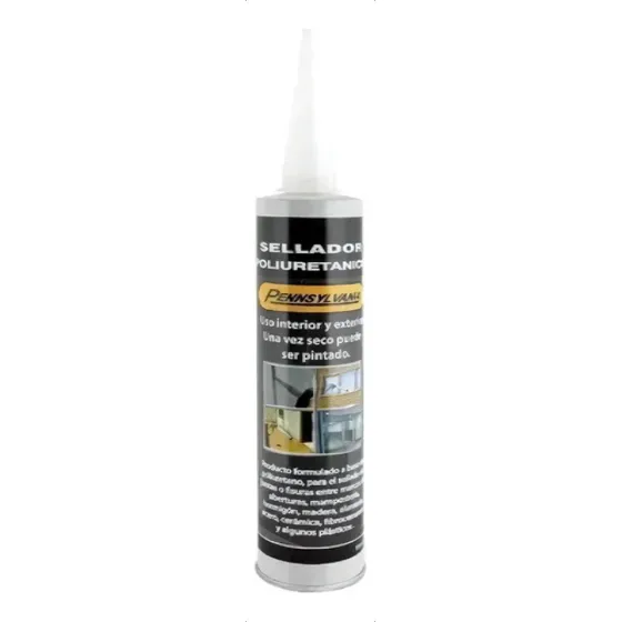 Sellador Poliuretánico Pennsylvania 310ml Pintable Gris Pf