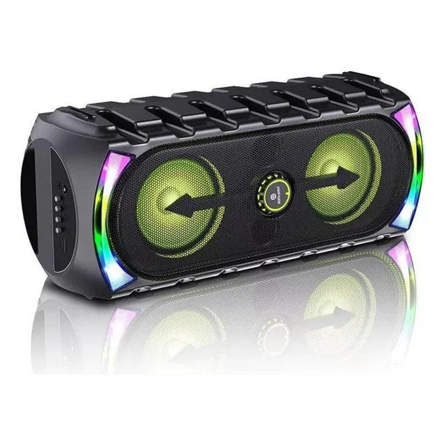 Caixa Som Bluetooth Com Microfone Usb Fm 425m