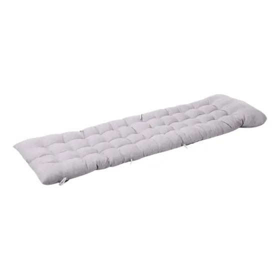 Cojín Para Reposera O Silla Terraza Colchoneta Reposera Gris Gris