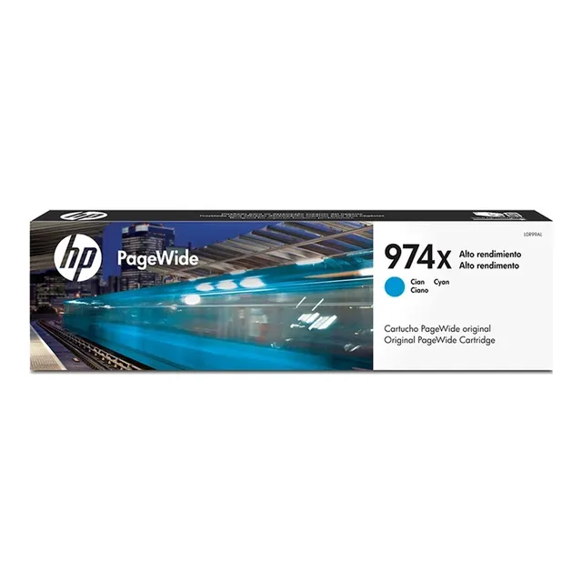 Cartucho De Tinta  Hp 974x Original L0r99al Cian