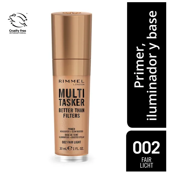 Rimmel Base de maquillaje Multi Tasker Multi Tasker Better than filters tono 002 fair light 30mL