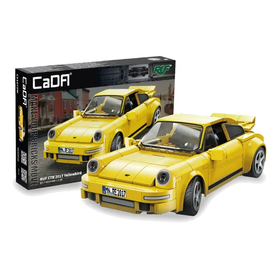 Auto Radio Control Cada Ruf Ctr2017 Yellowbird Con Bluetooth Color Amarillo