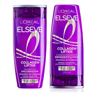Kit Elseve Colágeno Lifter Shampoo + Condicionador 200ml