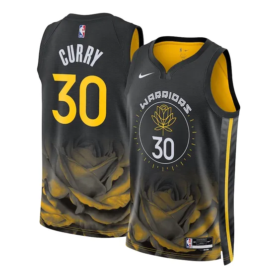 Jersey Stephen Curry Golden State Warriors Black Size L