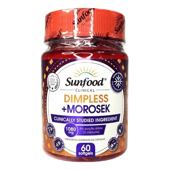 Dimpless + Morosil 60 Caps | Sunfood Sem Sabor