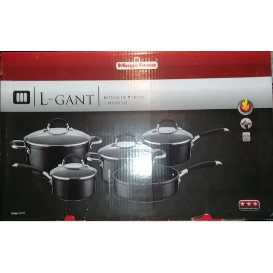 Juego De Ollas Magefesa Lgant 9 Piezas
