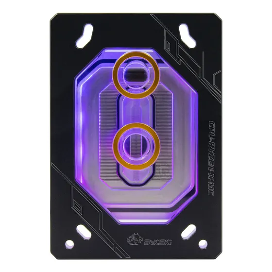 Cpu Block Amd Ryzen Rgb Water Cooler Custom - Rosca G1/4