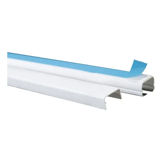 Canaleta Lisa 20x12 Branca 2m Com Fita Adesiva Dexson Schnei