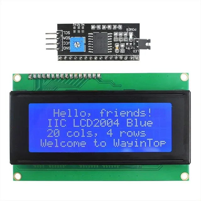 Pantalla Display Lcd 20x4 2004 Con Interfaz I2c Arduino