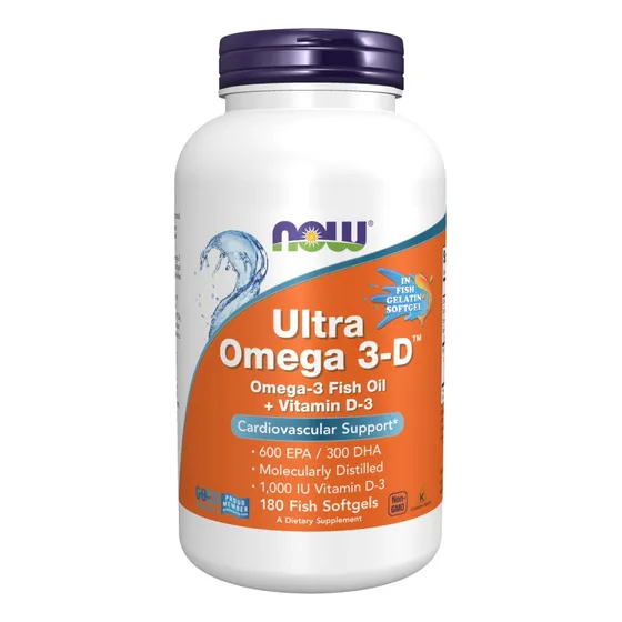 Aceite De Pescado Ultra Omega 3-d Omega-3 De Supplement Now