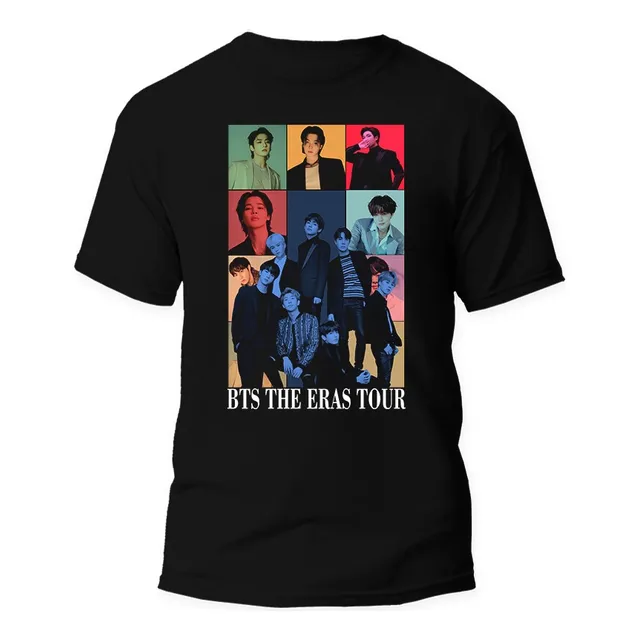 Camiseta Unissex The Eras Integrantes Coreano Bangtan Boy
