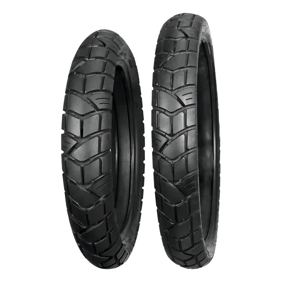 Llanta Kenda 120/80-18 + 90/90-21 K6309 Stone Uso Con Cámara