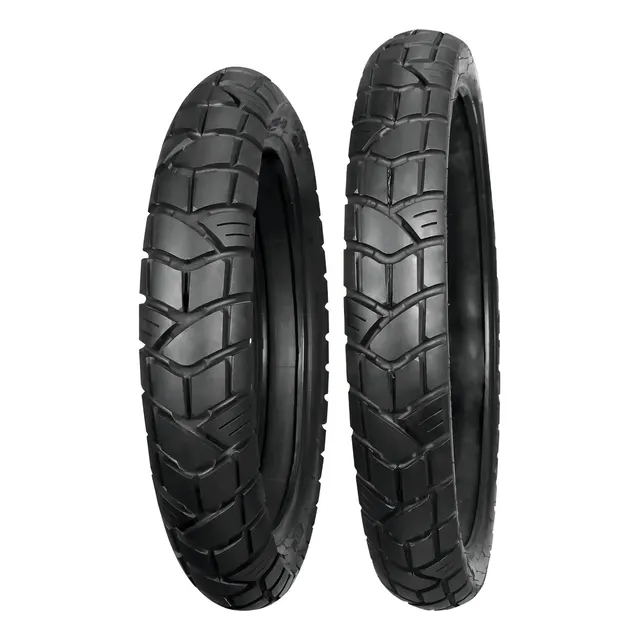 Llanta Kenda 120/80-18 + 90/90-21 K6309 Stone Uso Con Cámara
