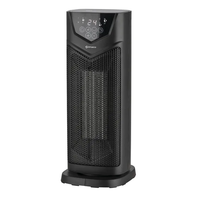 Termoventilador 2000w C/ctrl Remoto Y Timer Imaco Itc2000 Color Negro