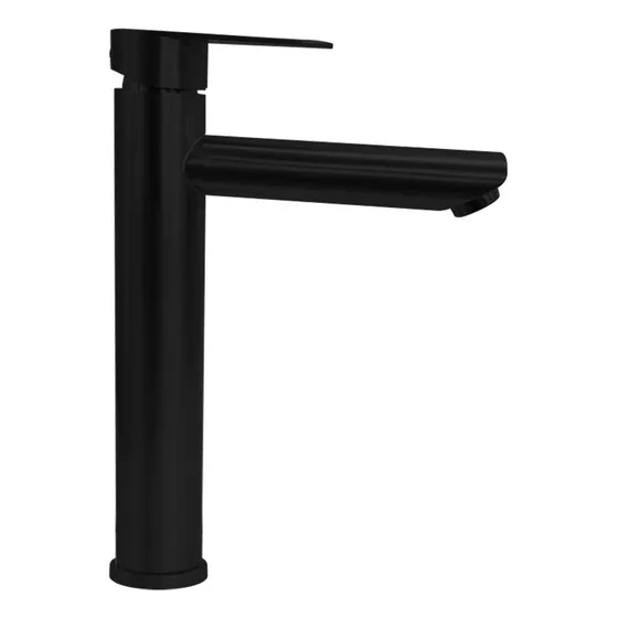 Grifería Para Baño Negro Vittoria, Bf8011b Acero Inoxidable 