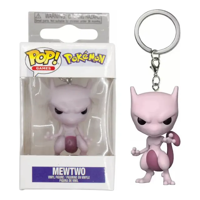 Llavero Mewto Funko Keychain Pokemon Mewto Llaveros Funko