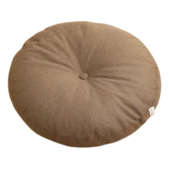 Almohadón Redondo De Piso Cojín Puff Decorativo Homilu