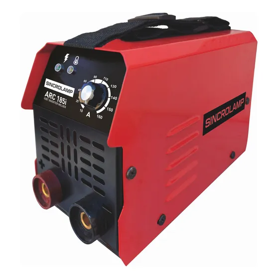Soldadora Inverter Arc 185i Sincrolamp Color Rojo Frecuencia 50 Hz