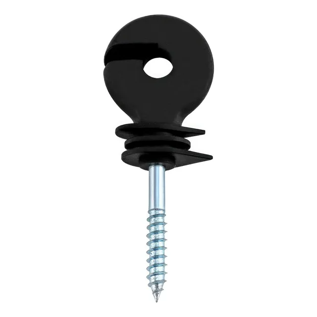 Pack 50 Aisladores De Tornillo Para Alambre Eléctrico