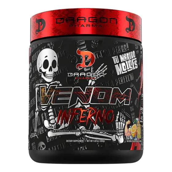 Dragon Pharma Venom Inferno Tu Marido Moises 40 Servicios Brazo De Limon